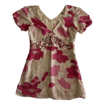 Floral print summer dress