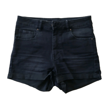 Never denim shorts