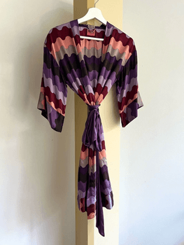 Missoni 100% silk morning robe