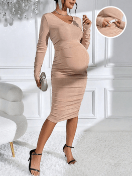 Ruched tee and skirt set