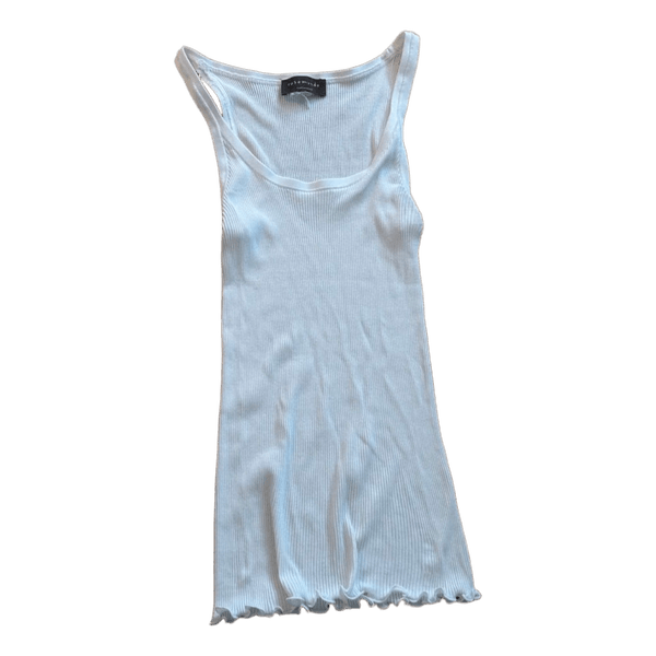 Hvid Rosemunde tanktop