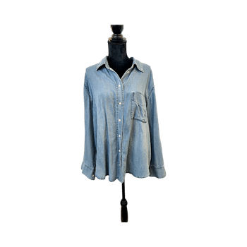 Light blue denim shirt