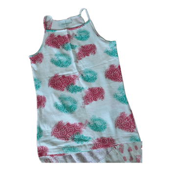Smiley print tank top