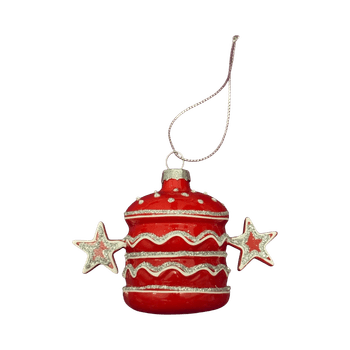 Hesburger joulukuusen koriste