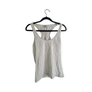 Racerback beaded tank