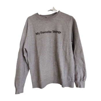 My favourite things hoodie