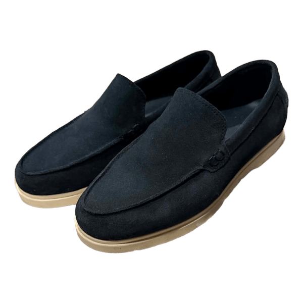 Zara sorte ruskind loafers
