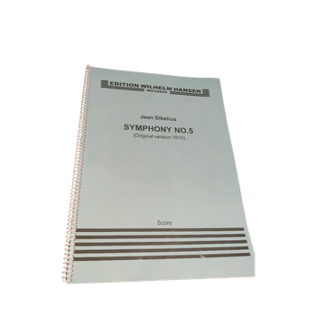 Sibelius Symphony No 5 full score