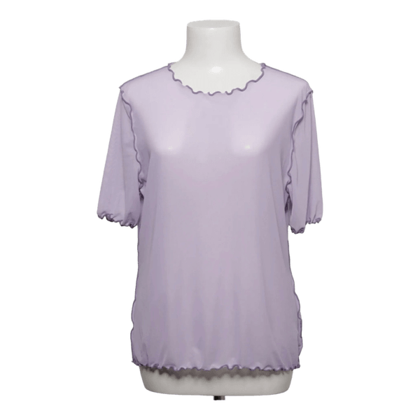 Liberté lilla mesh t-shirt