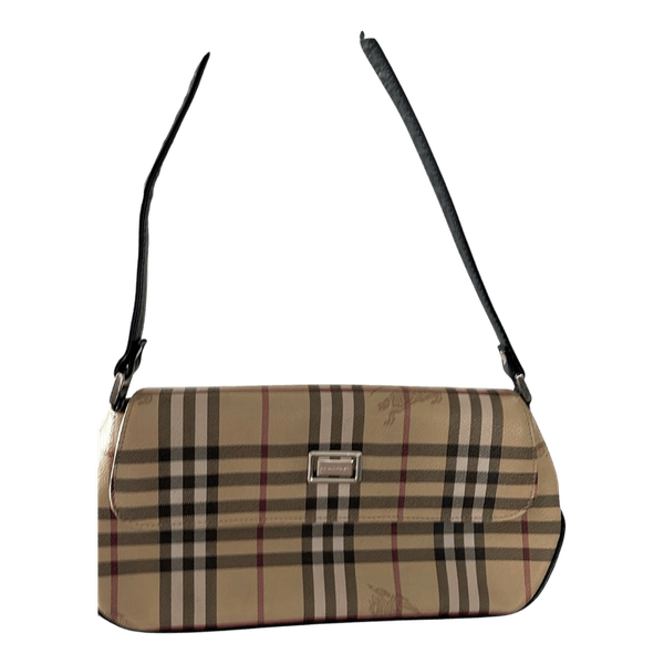 Plaid shoulder bag