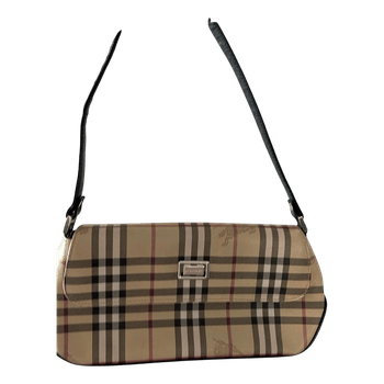 Plaid shoulder bag