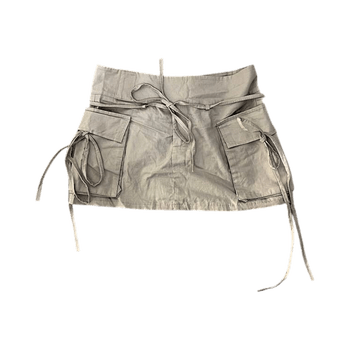 Coquette mini skirt low waisted