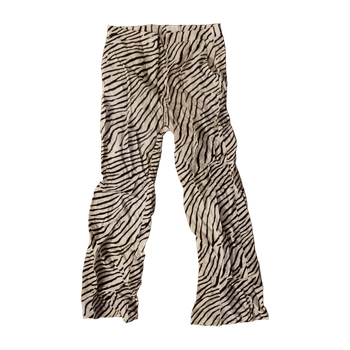 Zebra print trousers
