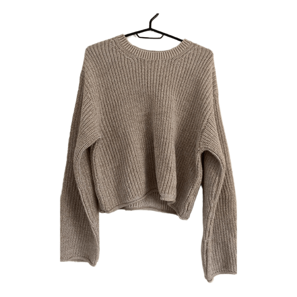 Beige neulepaita
