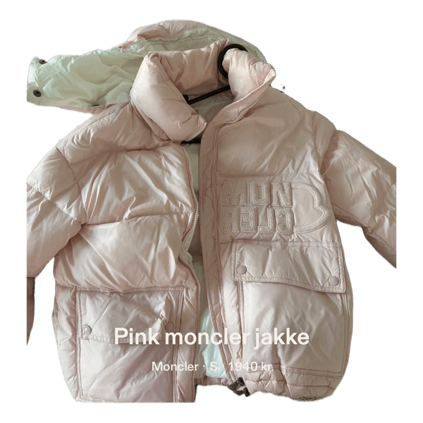 Pink Moncler jakke