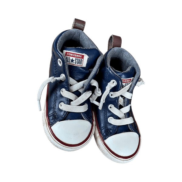 Navy Converse All Star sneakers