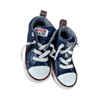 Navy Converse All Star sneakers
