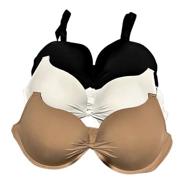 Three classic bras