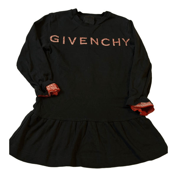 Givenchy black sweatshirt dress