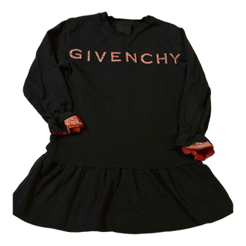 Givenchy black sweatshirt dress