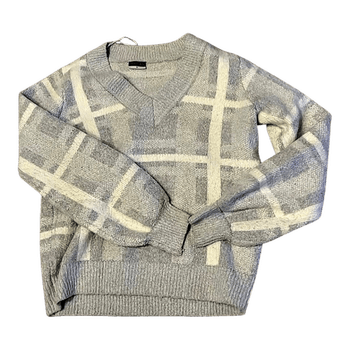 Beloved grey plaid sweater