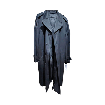 Black long trench coat