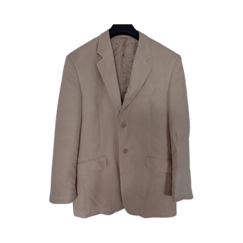 beige miesten bleiseri
