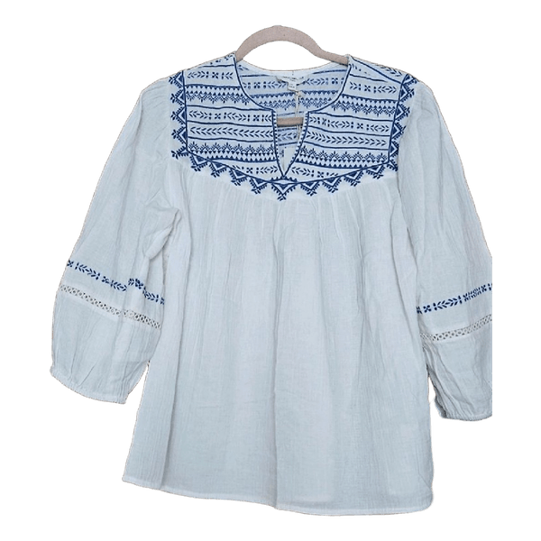 Maison 123 embroidered blouse