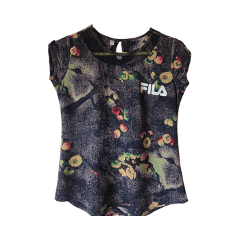 Kukkakuvioinen t-paita