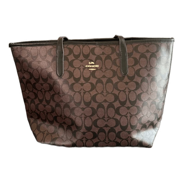 Coach monogram tote bag