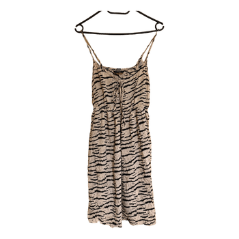 Dunnes tiger print dress