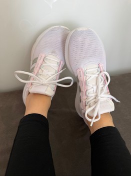 Adidas white sneakers