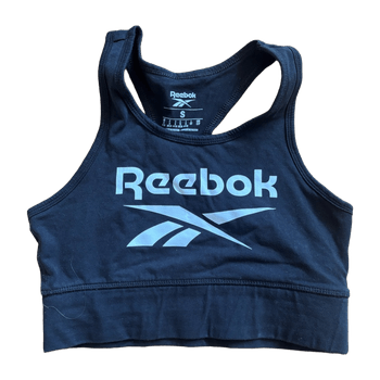 Black sports bra top