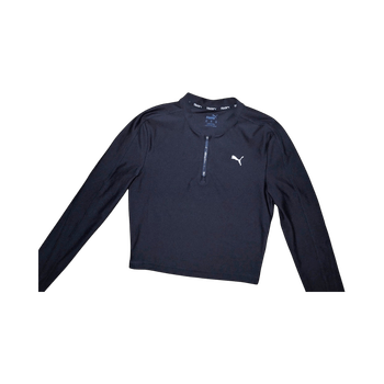 Puma long sleeve crop top