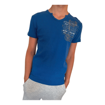 Mėlyni Jack & Jones marškinėliai