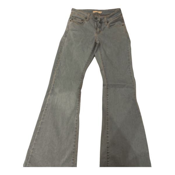 Light blue denim trousers