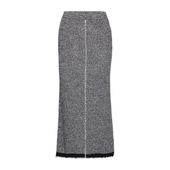 Ilvana melange knit skirt