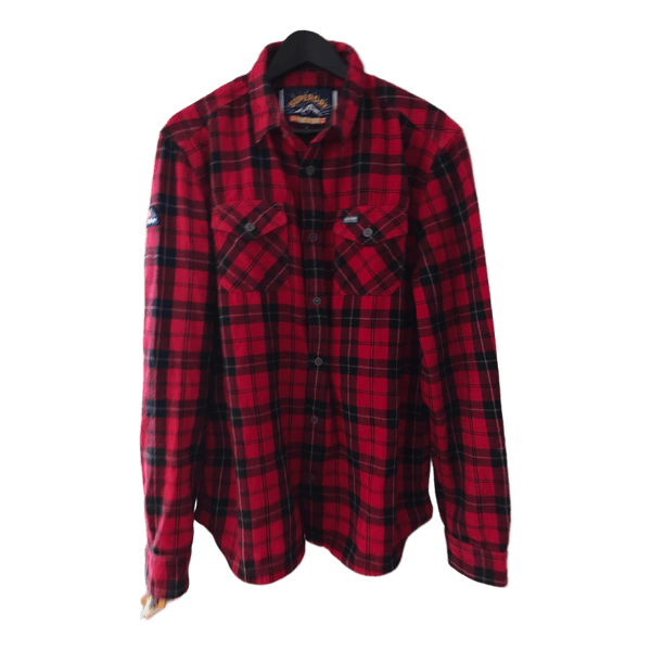 Superdry ruudullinen paita