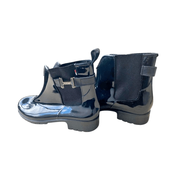 Melnas Tommy Hilfiger botītes