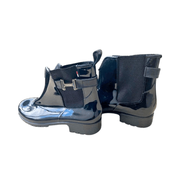 Melnas Tommy Hilfiger botītes