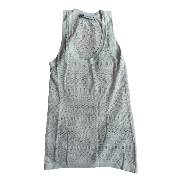 Udgået Hvid Zara tanktop
