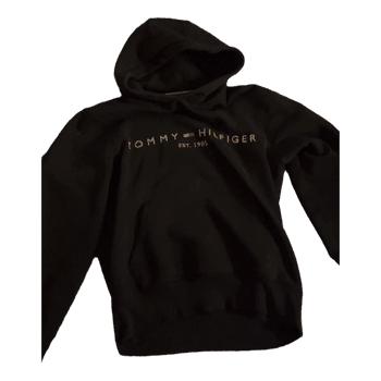 Musta Tommy Hilfiger huppari