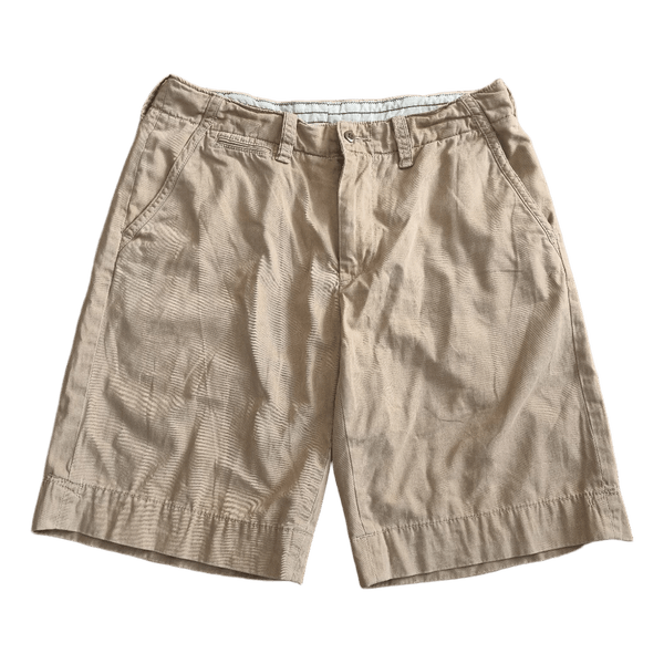 Beige chino shorts