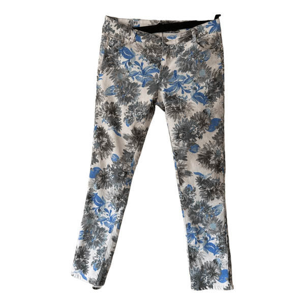 Floral print trousers