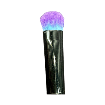 Pink makeup brush