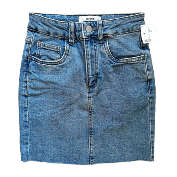 Jeans denim skirt