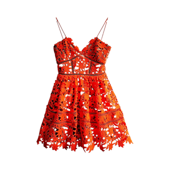 Self-Portrait lace party dress 