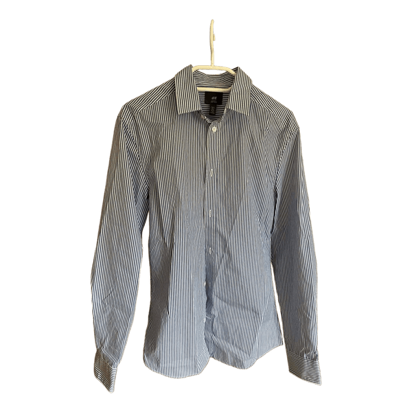 H&M striped button-up shirt