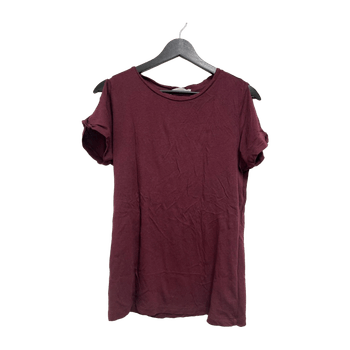 Mango cold shoulder t-shirt