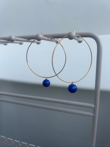 Blå hoops